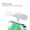 Digifan	-	Mini hordozható USB ventilátor mobilhoz