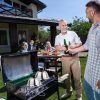 2 darab Rozsdamentes Acél Burger Fedő