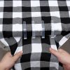10 Darab Átlátszó Szélálló Asztalterítő Csipesz
